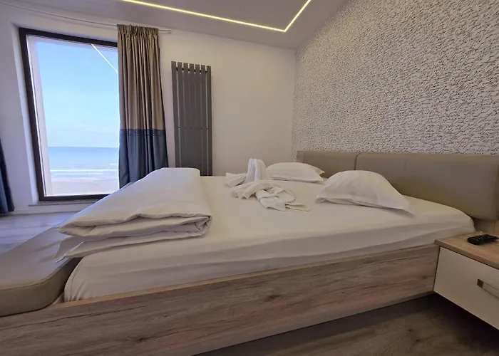 Panoramic Seaview Infinity Prima Linie La Mare Navodari